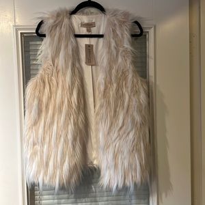 Philosphy Faux Fur Vest